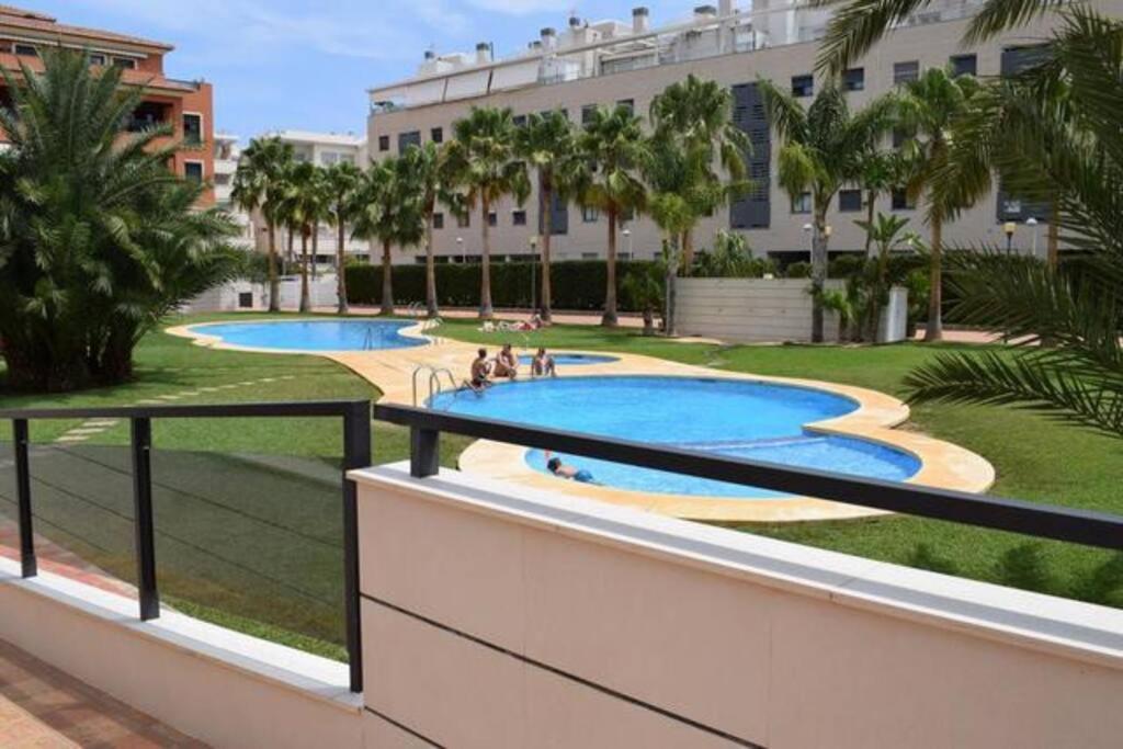 Appartement Hogar Brisa De Marinas Acogedor Con Amplia Terraza Y Acceso Directo A Piscinas-comfortable With Spacious Terrace And Direct Pool Access Dénia